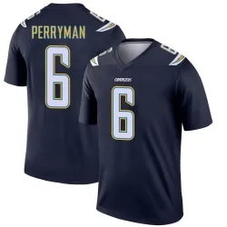Youth Denzel Perryman Los Angeles Chargers No.6 Legend Jersey - Navy