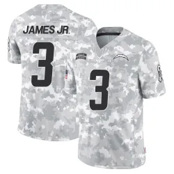Youth Derwin James Jr. Los Angeles Chargers No.3 Limited 2024 Salute to Service Jersey - Arctic Camo