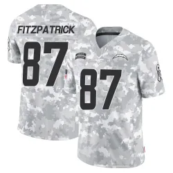 Youth Dez Fitzpatrick Los Angeles Chargers No.87 Limited 2024 Salute to Service Jersey - Arctic Camo