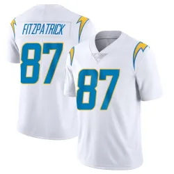 Youth Dez Fitzpatrick Los Angeles Chargers No.87 Limited Vapor Untouchable Jersey - White