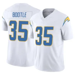 Youth Dicaprio Bootle Los Angeles Chargers No.35 Limited Vapor F.U.S.E. Jersey - White