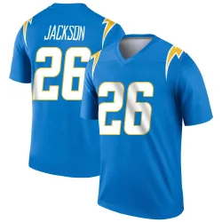 Youth Donte Jackson Los Angeles Chargers No.26 Legend Powder Jersey - Blue