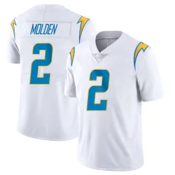 Youth Elijah Molden Los Angeles Chargers No.2 Limited Vapor Untouchable Jersey - White