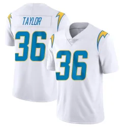 Youth Ja'Sir Taylor Los Angeles Chargers No.36 Limited Vapor Untouchable Jersey - White