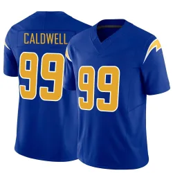 Youth Jamaree Caldwell Los Angeles Chargers No.99 Limited Vapor F.U.S.E. Jersey - Royal