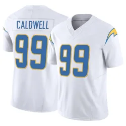 Youth Jamaree Caldwell Los Angeles Chargers No.99 Limited Vapor F.U.S.E. Jersey - White