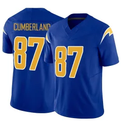 Youth Jeff Cumberland Los Angeles Chargers No.87 Limited Vapor F.U.S.E. Jersey - Royal