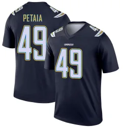 Youth Jordan Petaia Los Angeles Chargers No.49 Legend Jersey - Navy