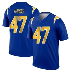 Youth Josh Harris Los Angeles Chargers No.47 Legend 2nd Alternate Jersey - Royal