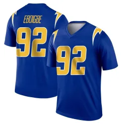 Youth Justin Eboigbe Los Angeles Chargers No.92 Legend 2nd Alternate Jersey - Royal