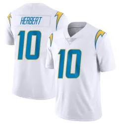 Youth Justin Herbert Los Angeles Chargers No.10 Limited Vapor Untouchable Jersey - White