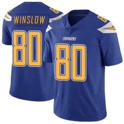 Youth Kellen Winslow Los Angeles Chargers No.80 Limited Color Rush Vapor Untouchable Jersey - Royal