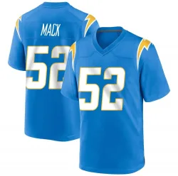 Youth Khalil Mack Los Angeles Chargers No.52 Game Powder Alternate Jersey - Blue