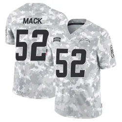Youth Khalil Mack Los Angeles Chargers No.52 Limited 2024 Salute to Service Jersey - Arctic Camo