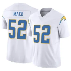 Youth Khalil Mack Los Angeles Chargers No.52 Limited Vapor F.U.S.E. Jersey - White