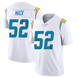 Youth Khalil Mack Los Angeles Chargers No.52 Limited Vapor Untouchable Jersey - White