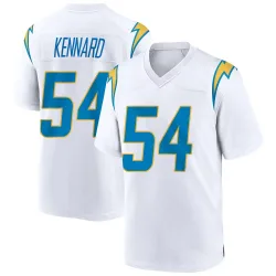 Youth Kyle Kennard Los Angeles Chargers No.54 Game Jersey - White