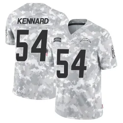 Youth Kyle Kennard Los Angeles Chargers No.54 Limited 2024 Salute to Service Jersey - Arctic Camo