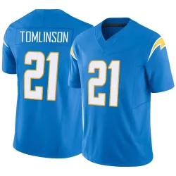 Youth LaDainian Tomlinson Los Angeles Chargers No.21 Limited Powder Vapor F.U.S.E. Jersey - Blue