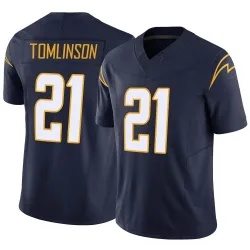 Youth LaDainian Tomlinson Los Angeles Chargers No.21 Limited Vapor F.U.S.E. Jersey - Navy