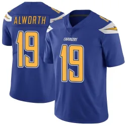 Youth Lance Alworth Los Angeles Chargers No.19 Limited Color Rush Vapor Untouchable Jersey - Royal