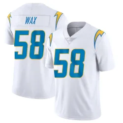Youth Marlowe Wax Los Angeles Chargers No.58 Limited Vapor Untouchable Jersey - White