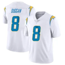 Youth Max Duggan Los Angeles Chargers No.8 Limited Vapor Untouchable Jersey - White