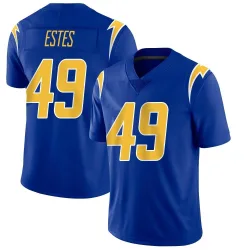 Youth Mike Estes Los Angeles Chargers No.49 Limited 2nd Alternate Vapor Jersey - Royal