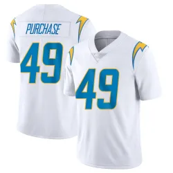 Youth Myles Purchase Los Angeles Chargers No.49 Limited Vapor Untouchable Jersey - White