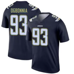 Youth Otito Ogbonnia Los Angeles Chargers No.93 Legend Jersey - Navy