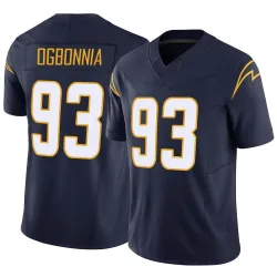 Youth Otito Ogbonnia Los Angeles Chargers No.93 Limited Vapor F.U.S.E. Jersey - Navy