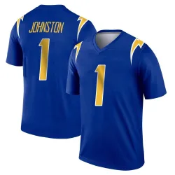 Youth Quentin Johnston Los Angeles Chargers No.1 Legend 2nd Alternate Jersey - Royal
