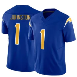 Youth Quentin Johnston Los Angeles Chargers No.1 Limited Vapor F.U.S.E. Jersey - Royal