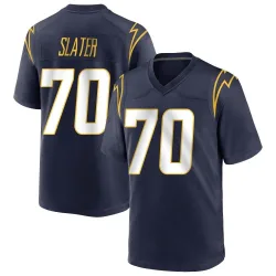 Youth Rashawn Slater Los Angeles Chargers No.70 Game Team Color Jersey - Navy