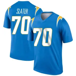 Youth Rashawn Slater Los Angeles Chargers No.70 Legend Powder Jersey - Blue