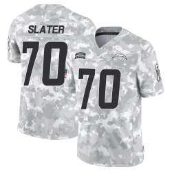 Youth Rashawn Slater Los Angeles Chargers No.70 Limited 2024 Salute to Service Jersey - Arctic Camo