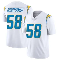 Youth Shaq Quarterman Los Angeles Chargers No.58 Limited Vapor Untouchable Jersey - White