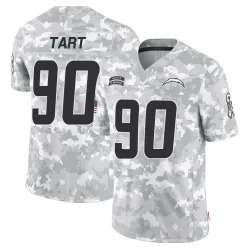 Youth Teair Tart Los Angeles Chargers No.90 Limited 2024 Salute to Service Jersey - Arctic Camo