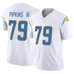 Youth Trey Pipkins III Los Angeles Chargers No.79 Limited Vapor F.U.S.E. Jersey - White
