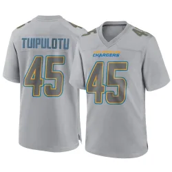 Youth Tuli Tuipulotu Los Angeles Chargers No.45 Game Atmosphere Fashion Jersey - Gray