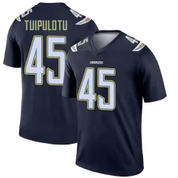 Youth Tuli Tuipulotu Los Angeles Chargers No.45 Legend Jersey - Navy