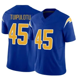 Youth Tuli Tuipulotu Los Angeles Chargers No.45 Limited Vapor F.U.S.E. Jersey - Royal