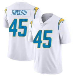 Youth Tuli Tuipulotu Los Angeles Chargers No.45 Limited Vapor Untouchable Jersey - White
