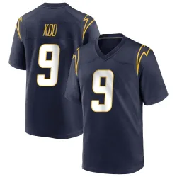 Youth Younghoe Koo Los Angeles Chargers No.9 Game Team Color Jersey - Navy